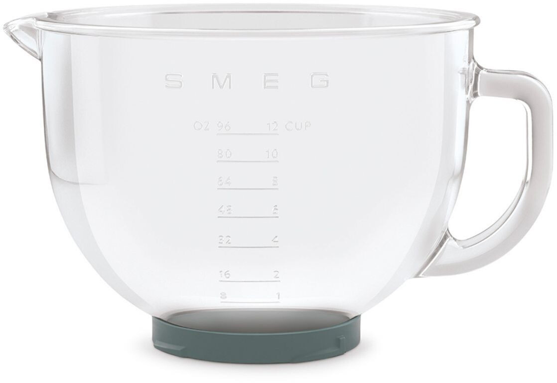 ظرف شیشه ای 4.8 لیتر غذا ساز اسمگ ایتالیا مدل SMEG SMGB01 - طراحی ارگونومیک